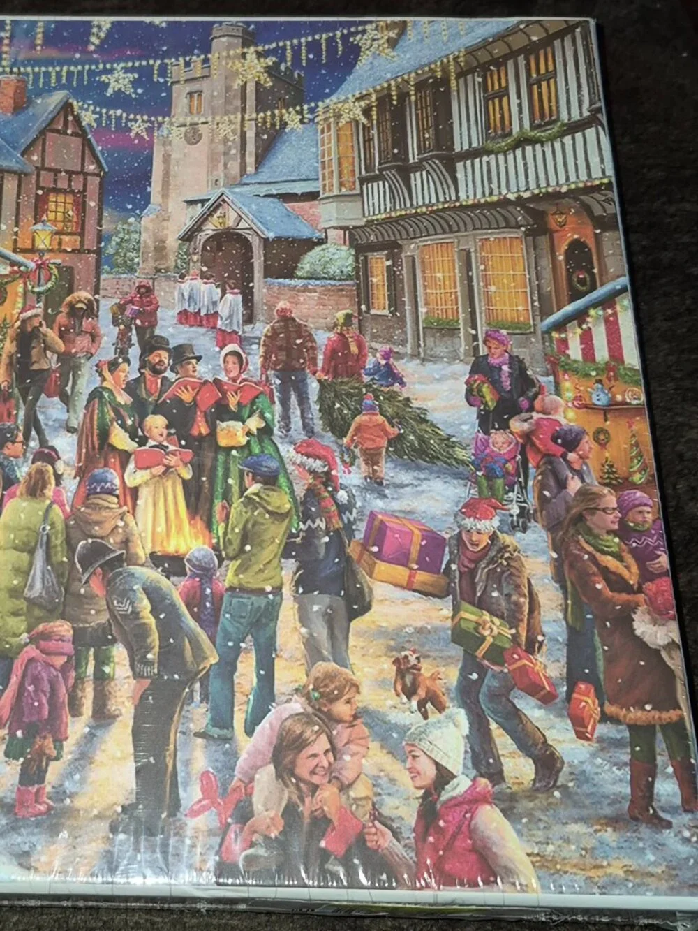 1008 Piece Jigsaw Puzzle Advent Calendar Winter Village Christmas NEW, SEALED